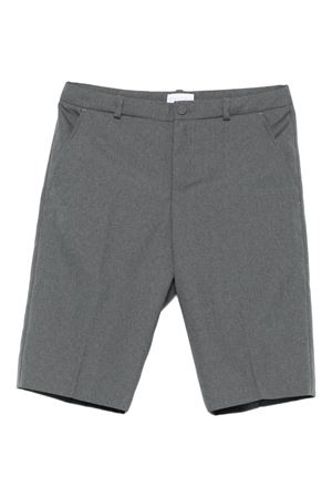 bermuda in cotone grigio GUCCI KIDS | 831743XWA1Z1401